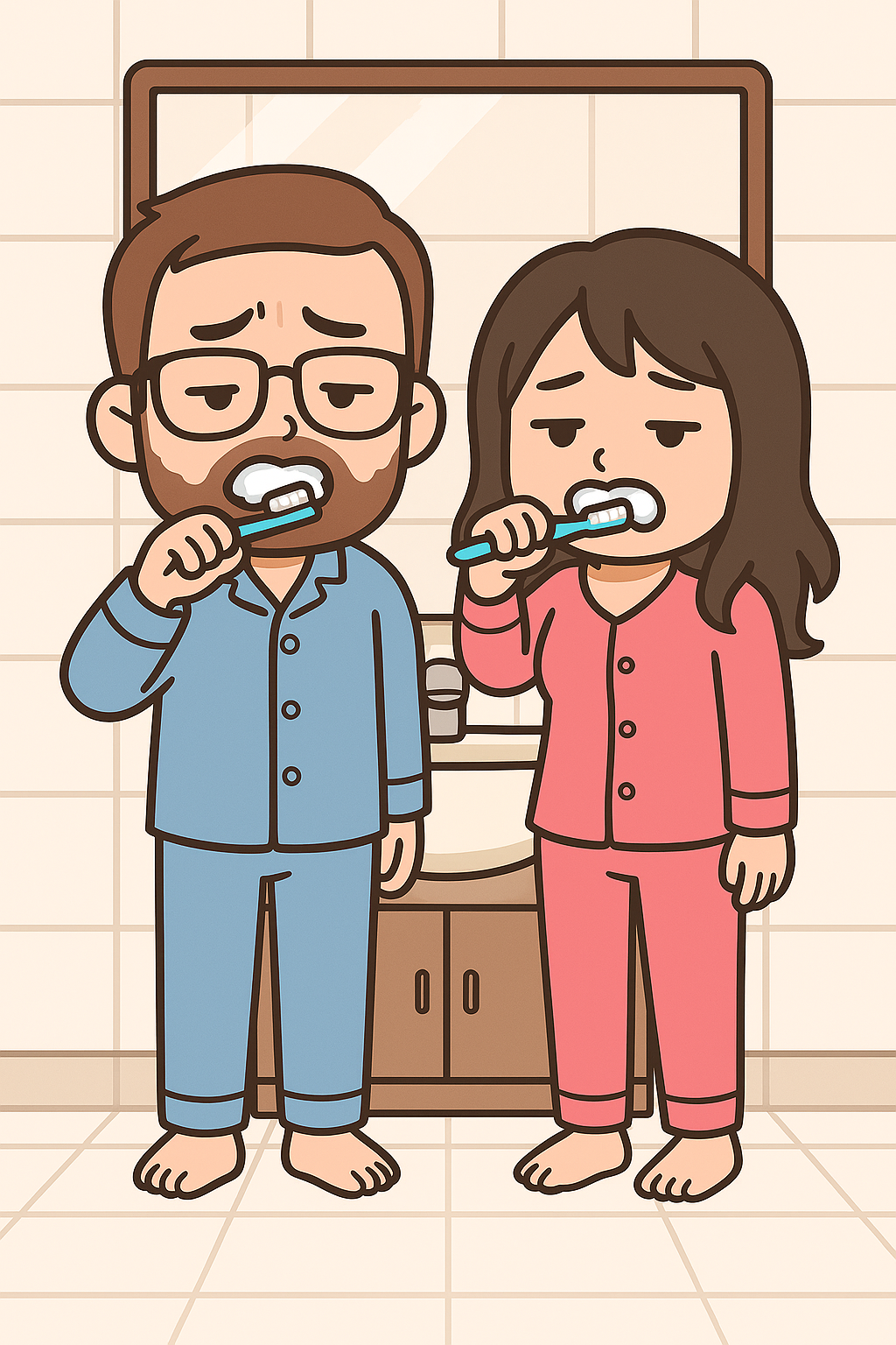 Cartoon sticker