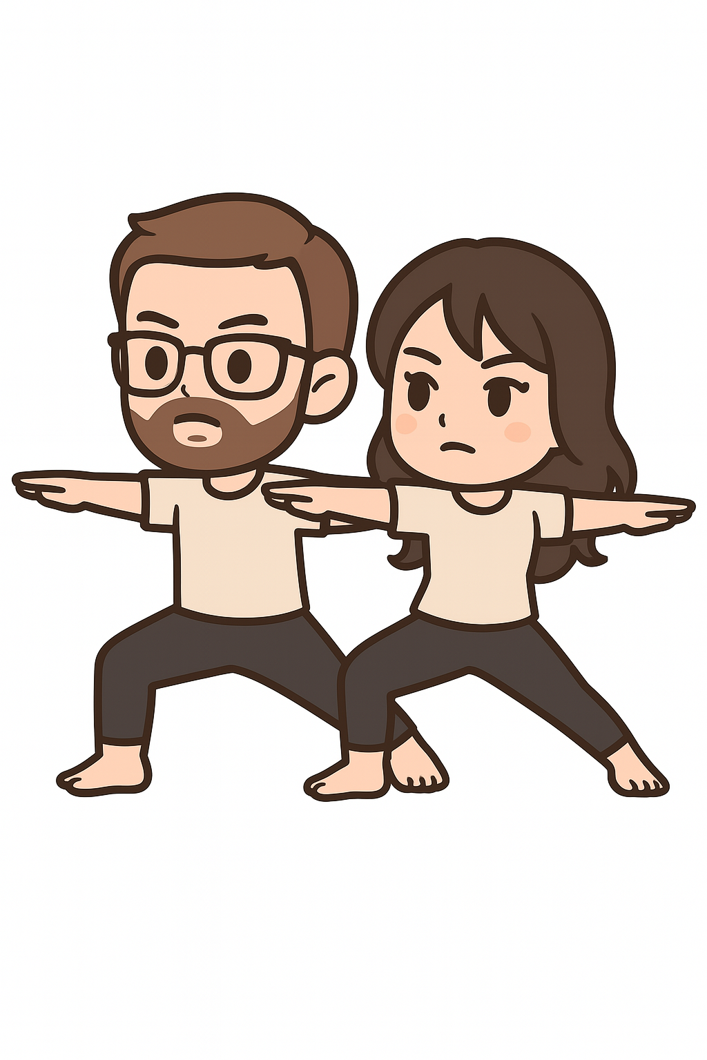 Cartoon sticker