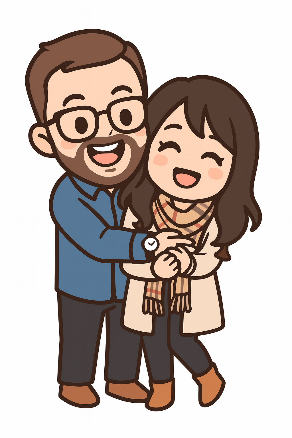 Cartoon sticker